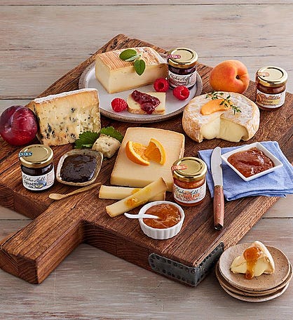 Jasper Hill Farm's Cheese and Deluxe Fruit Toppers